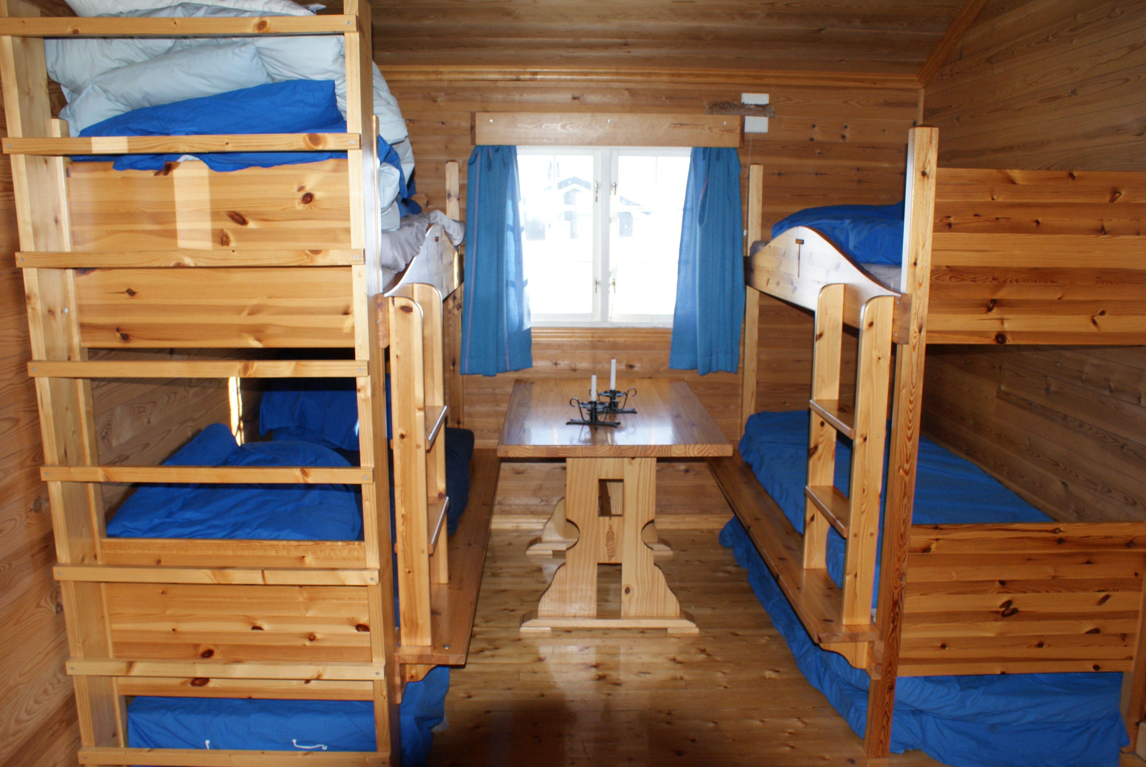 Helberghytta - et av rommene for overnatting