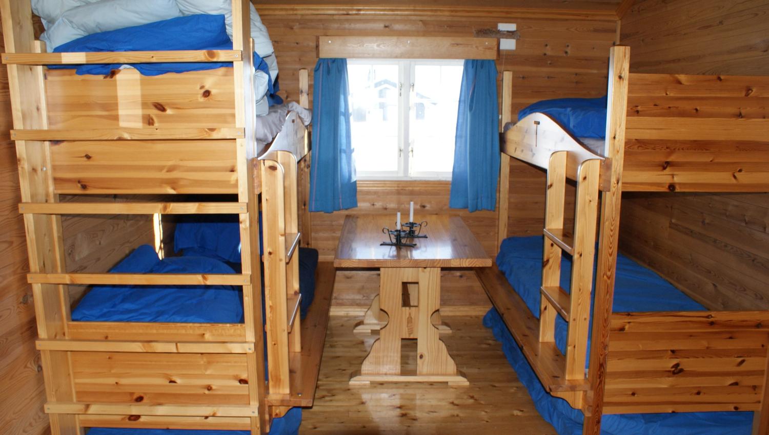 Helberghytta - et av rommene for overnatting