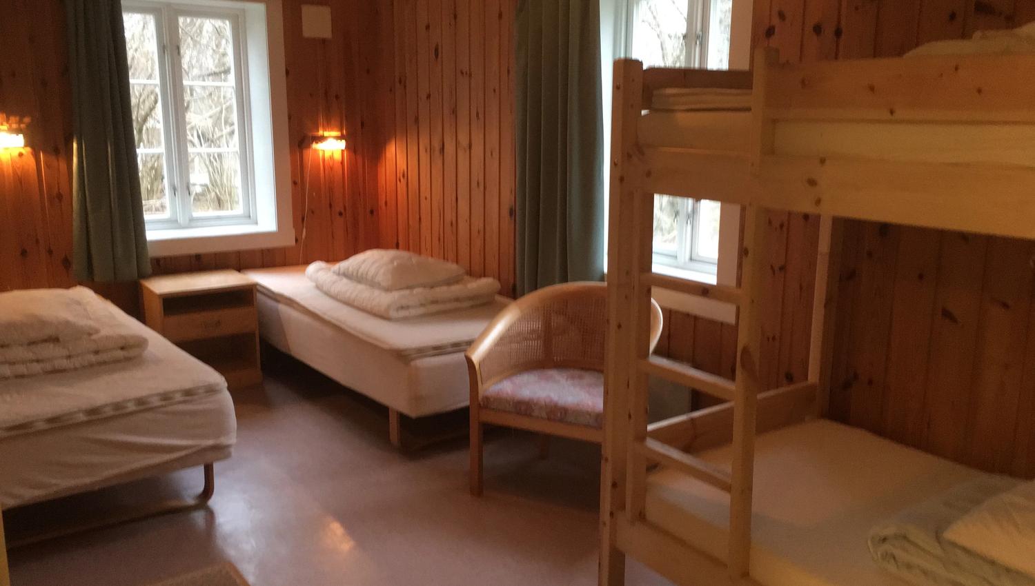 4 mannsrom i Låven