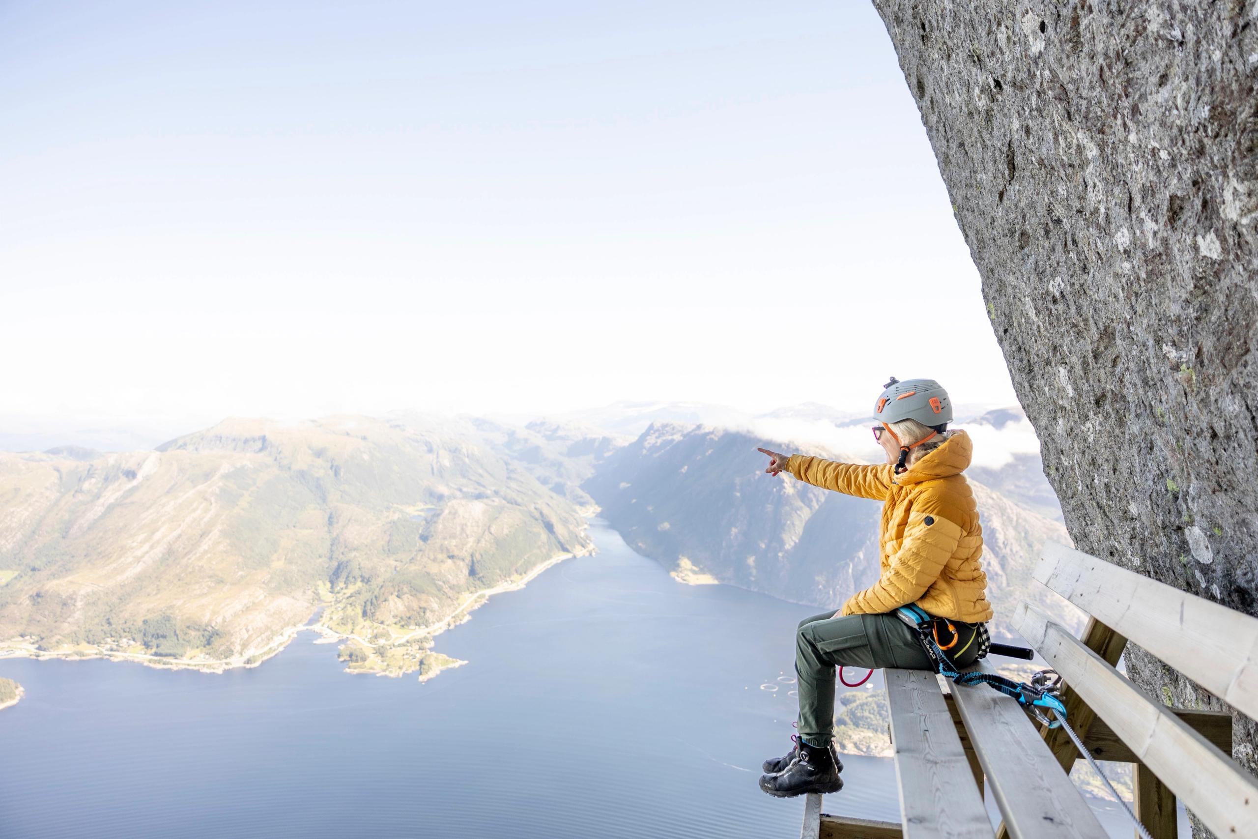 Hornelen Via Ferrata (Olavsruta)