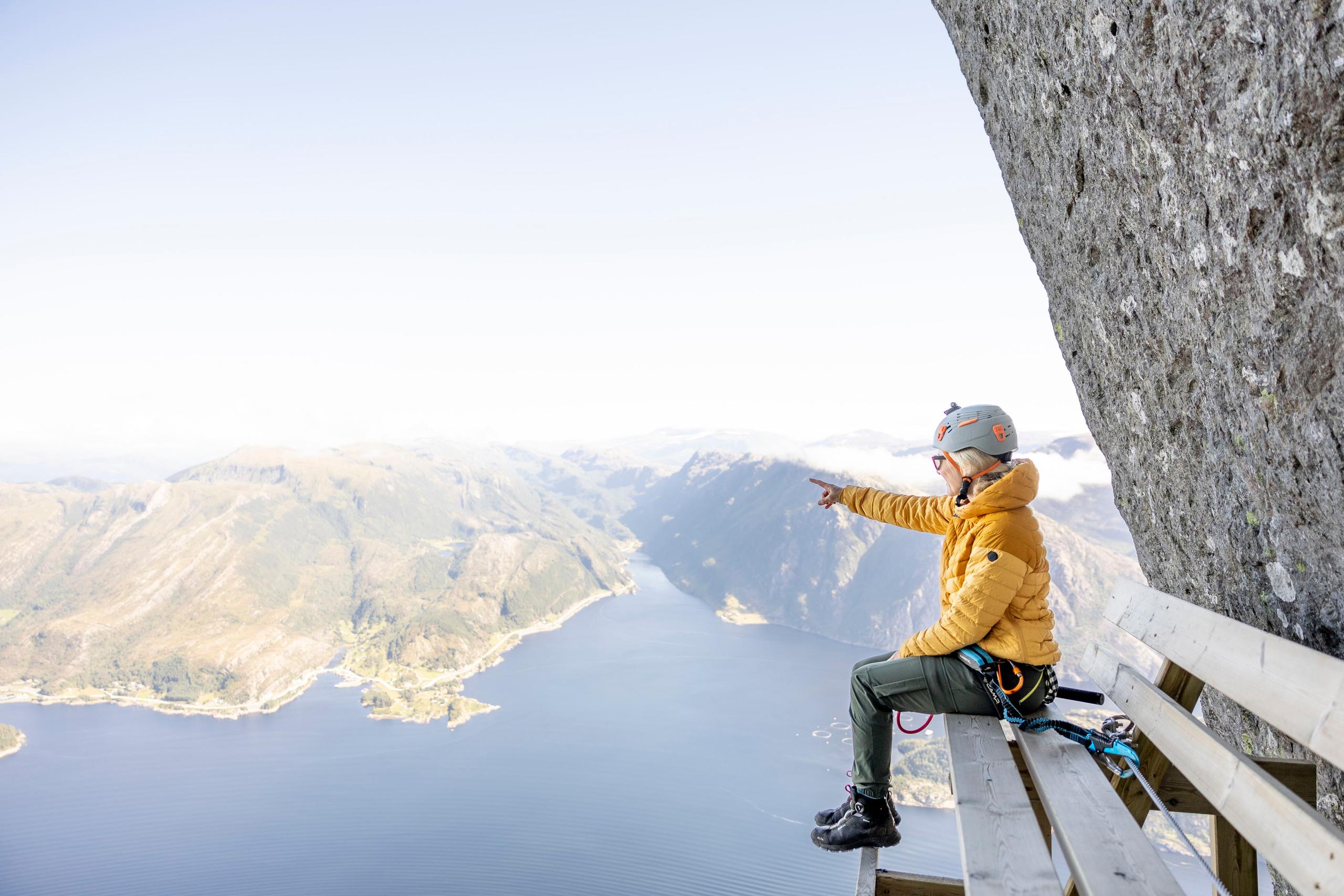 Hornelen Via Ferrata (Olavsruta)