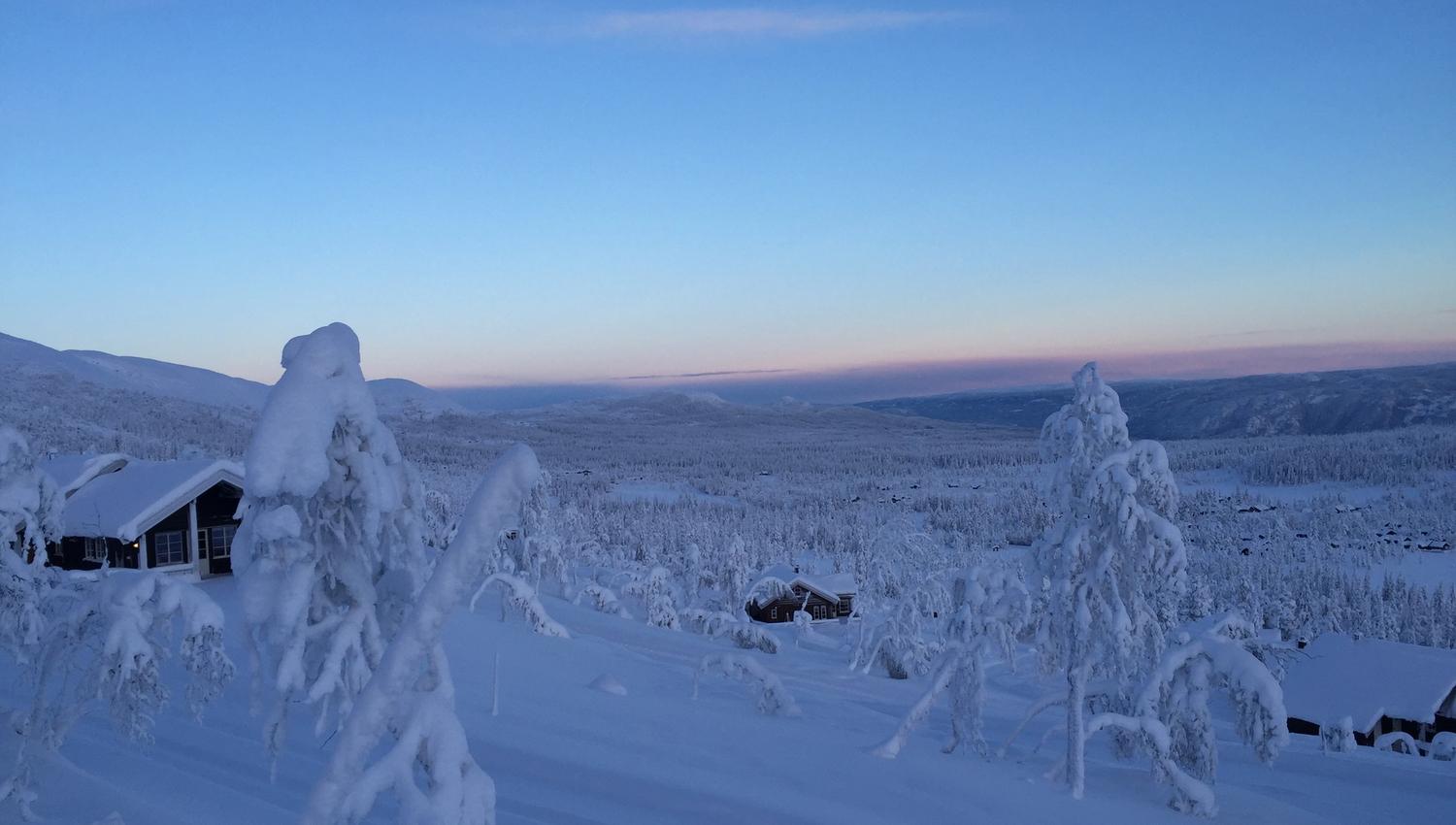 Øvre Reinsjøfjell Vinter