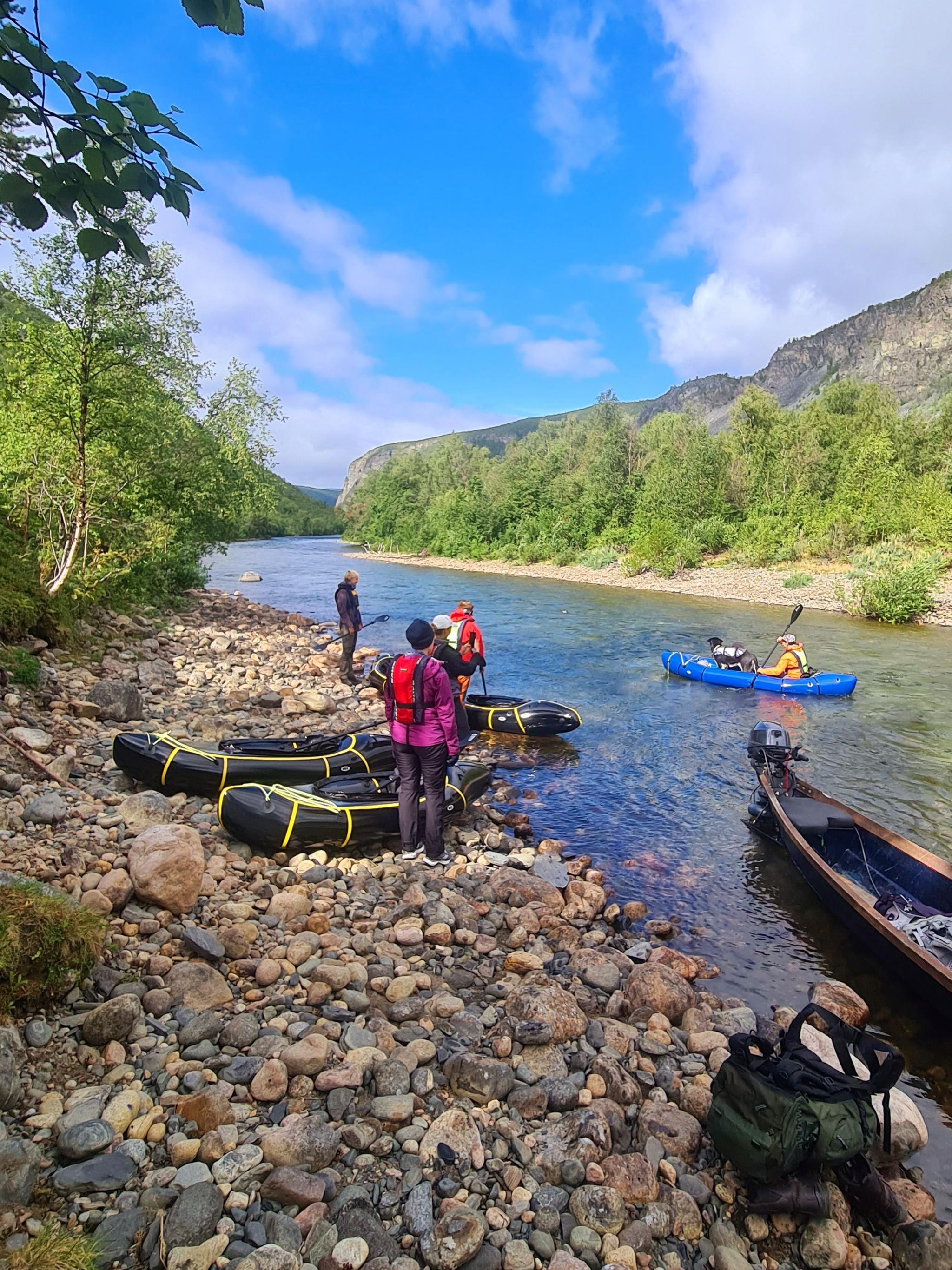 Packraft utleie Reisadalen - Amazing Troms