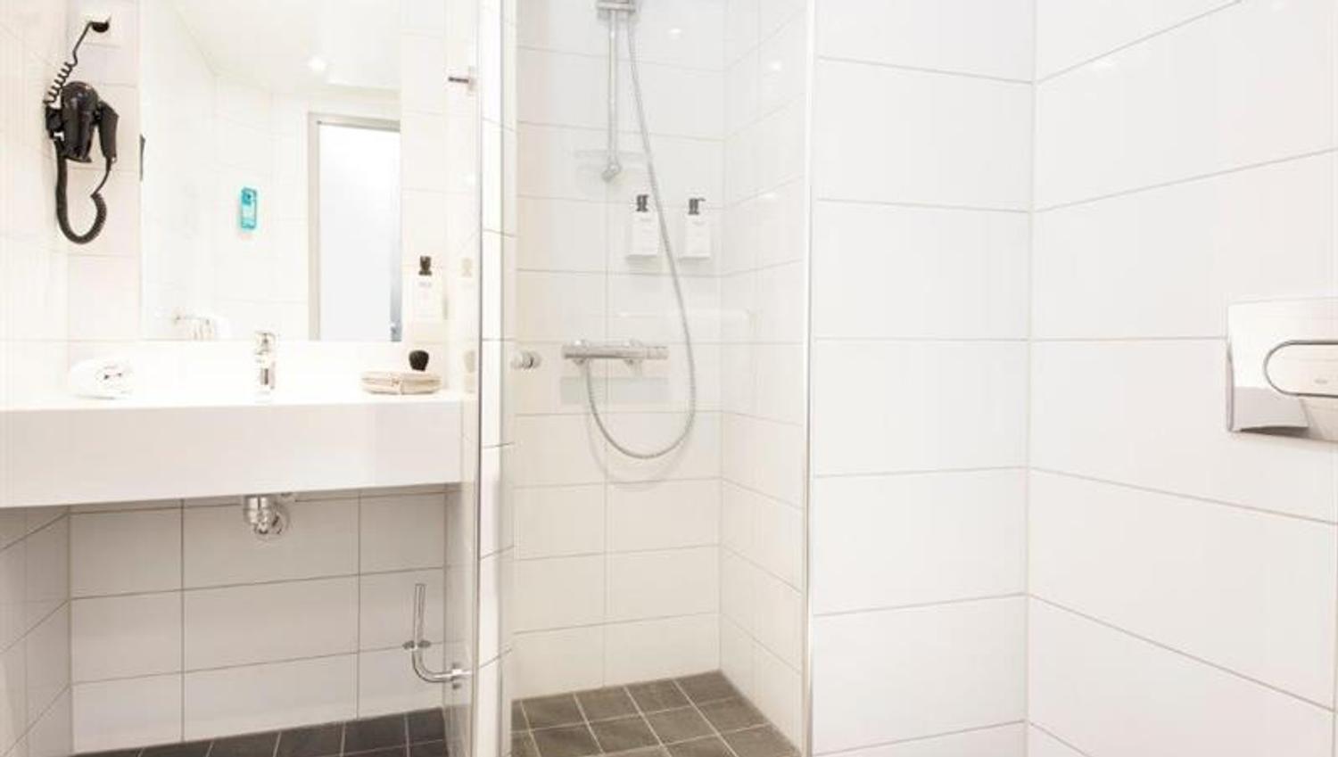 bathroom with shower