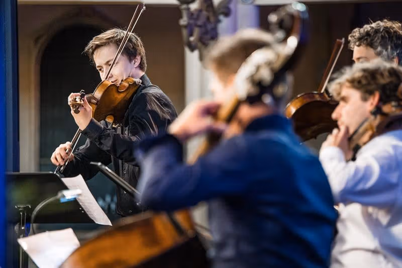 Musicians at the Chamber Music Festival