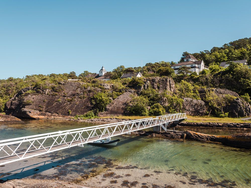 Kyststien i Bamble mellom Langesund og Rognstranda