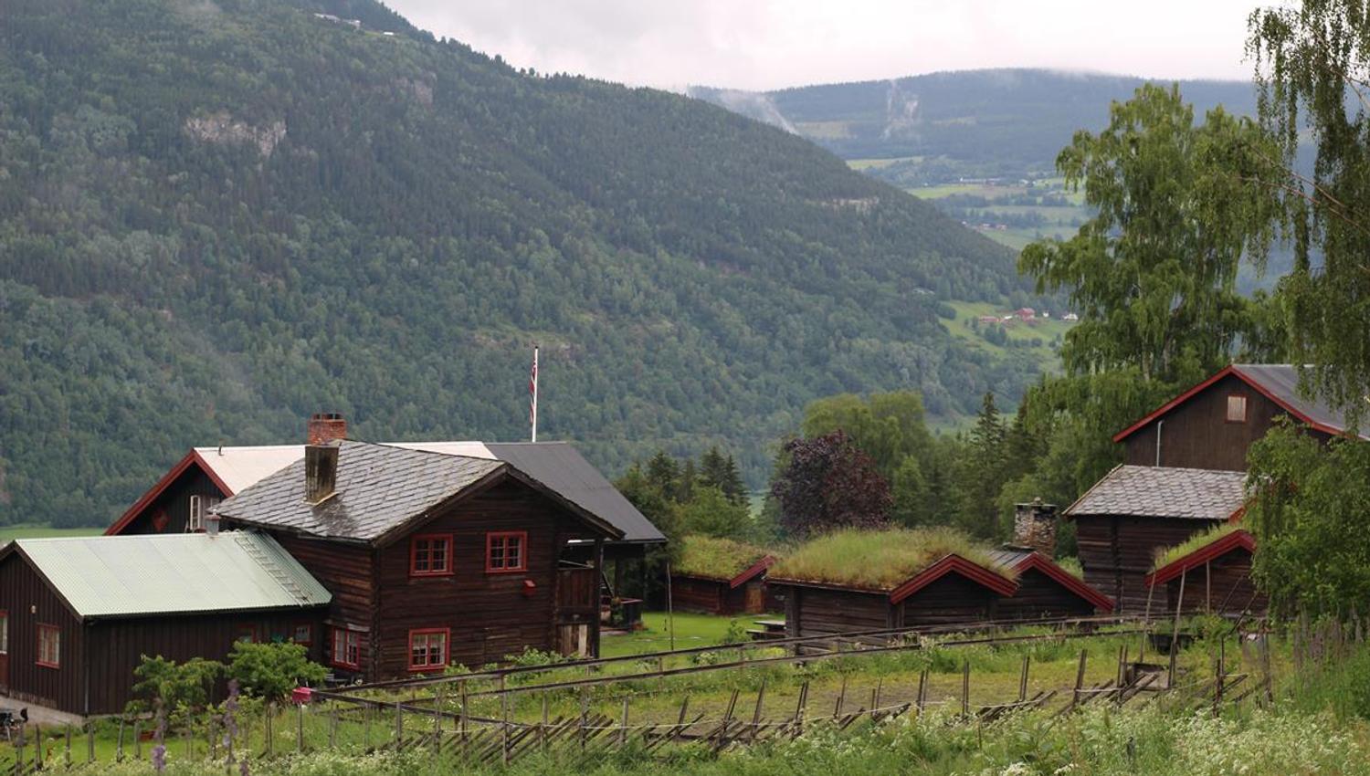 The farmhouse at Eventyrlige Opplevelser in Sør-Fron