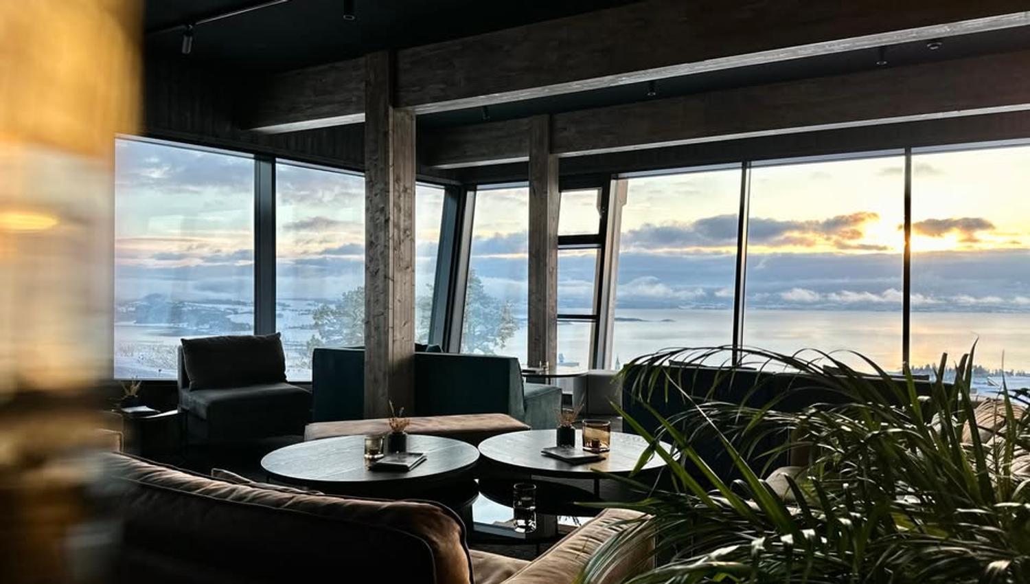 Skybaren på Øyna Kulturlandskapshotell