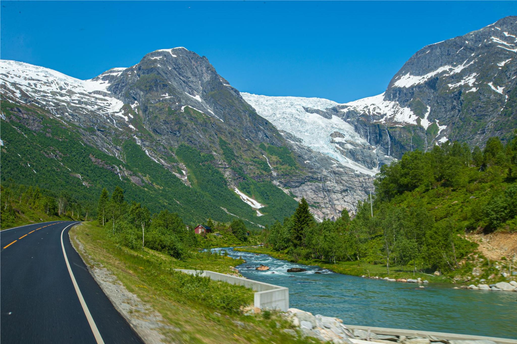 Bøyabreen Glacier, Fjærland