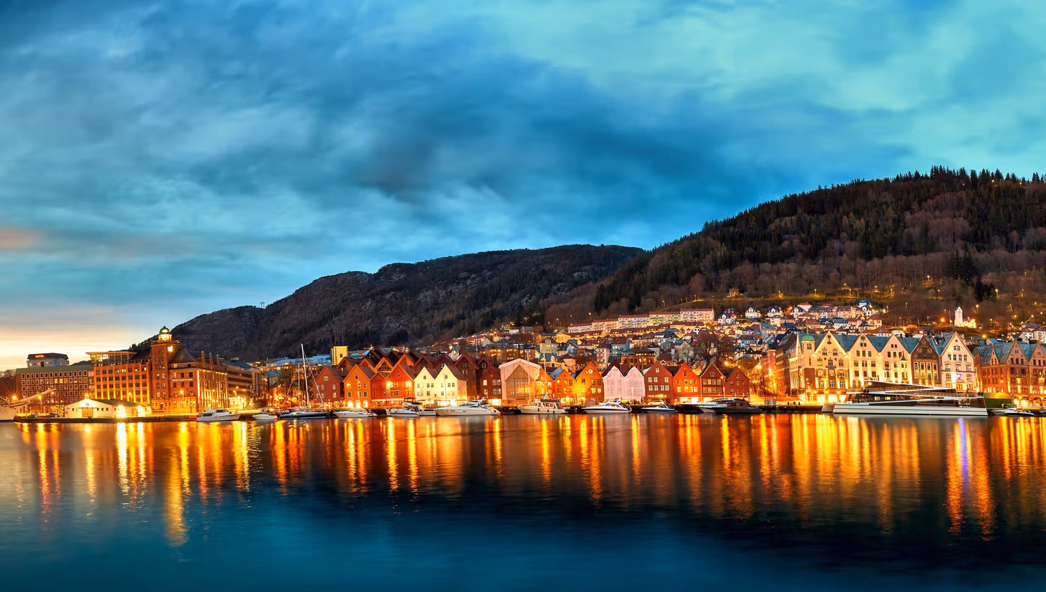Panoramic View of Bergen