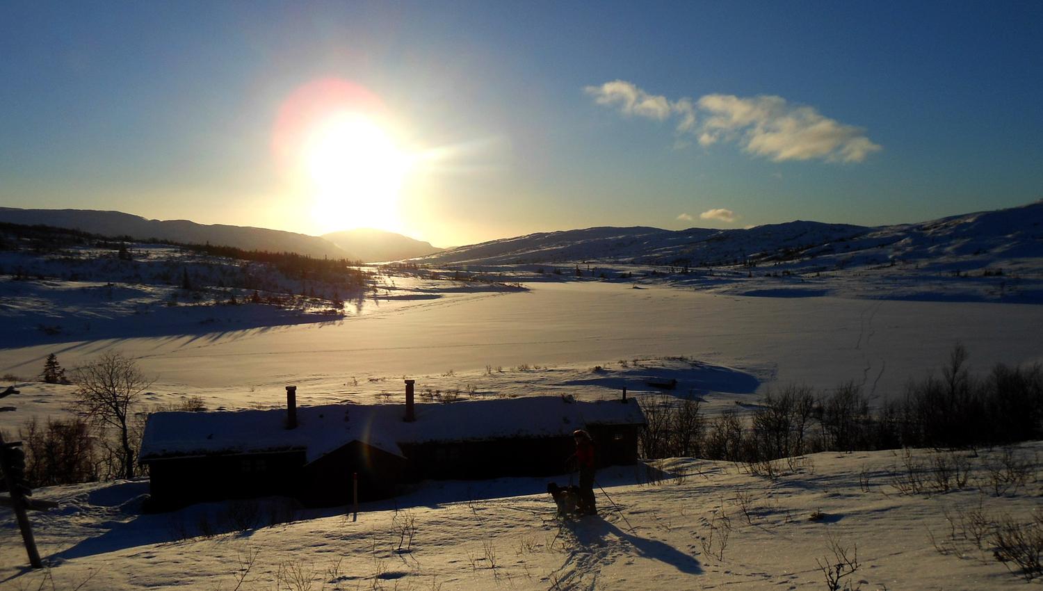 Lågvassbu vinter