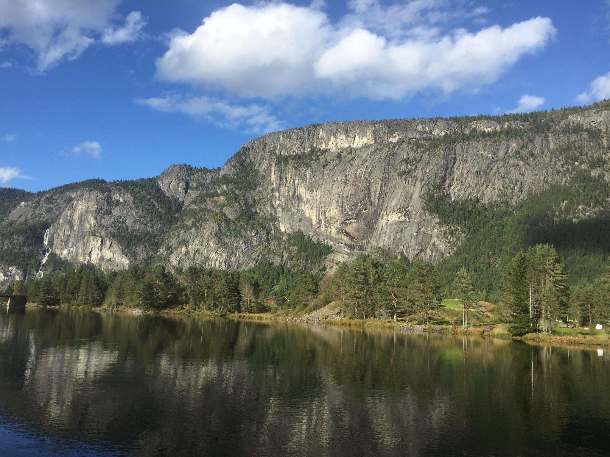 Via Ferrata to Mt. Straumsfjellet, Valle