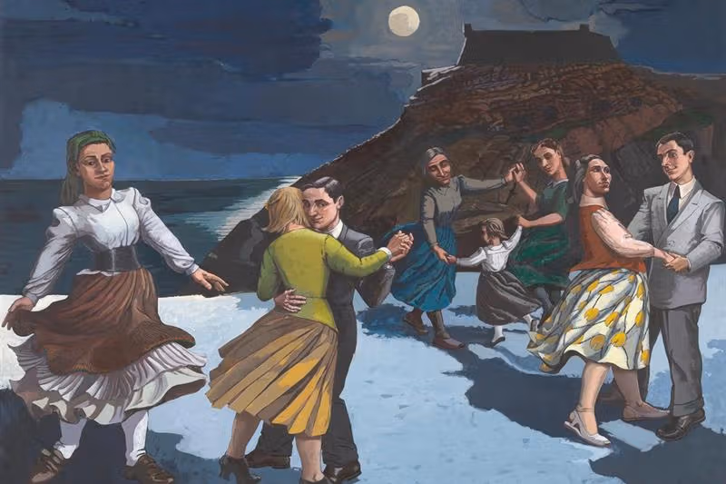 Paula Rego, The Dance, 1988. Acrylic on paper on canvas. Tate. Courtesy The Estate of Paula Rego and Victoria Miro © Tate Images