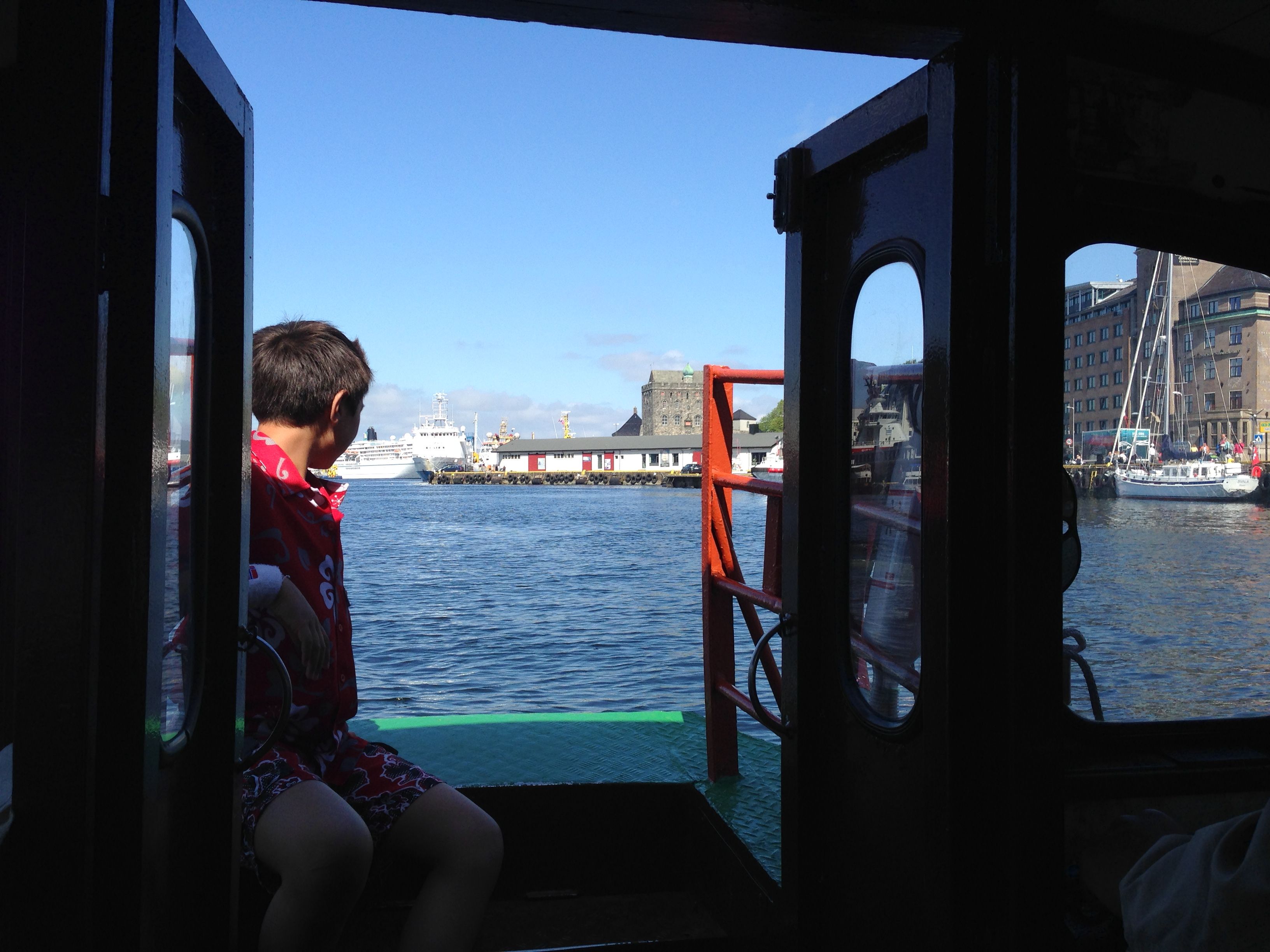 The historic ferry Beffen