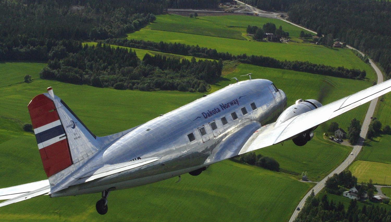 Dakota Norway in the air
