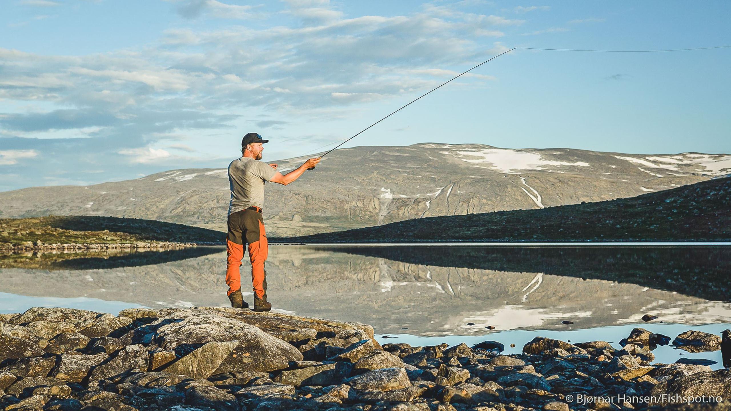 Fishing in Skjåk 