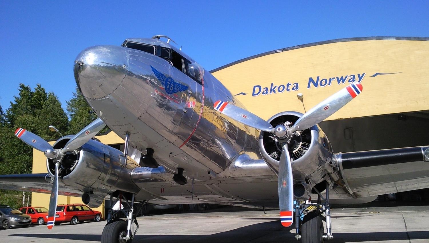 Dakota Norway on the ground