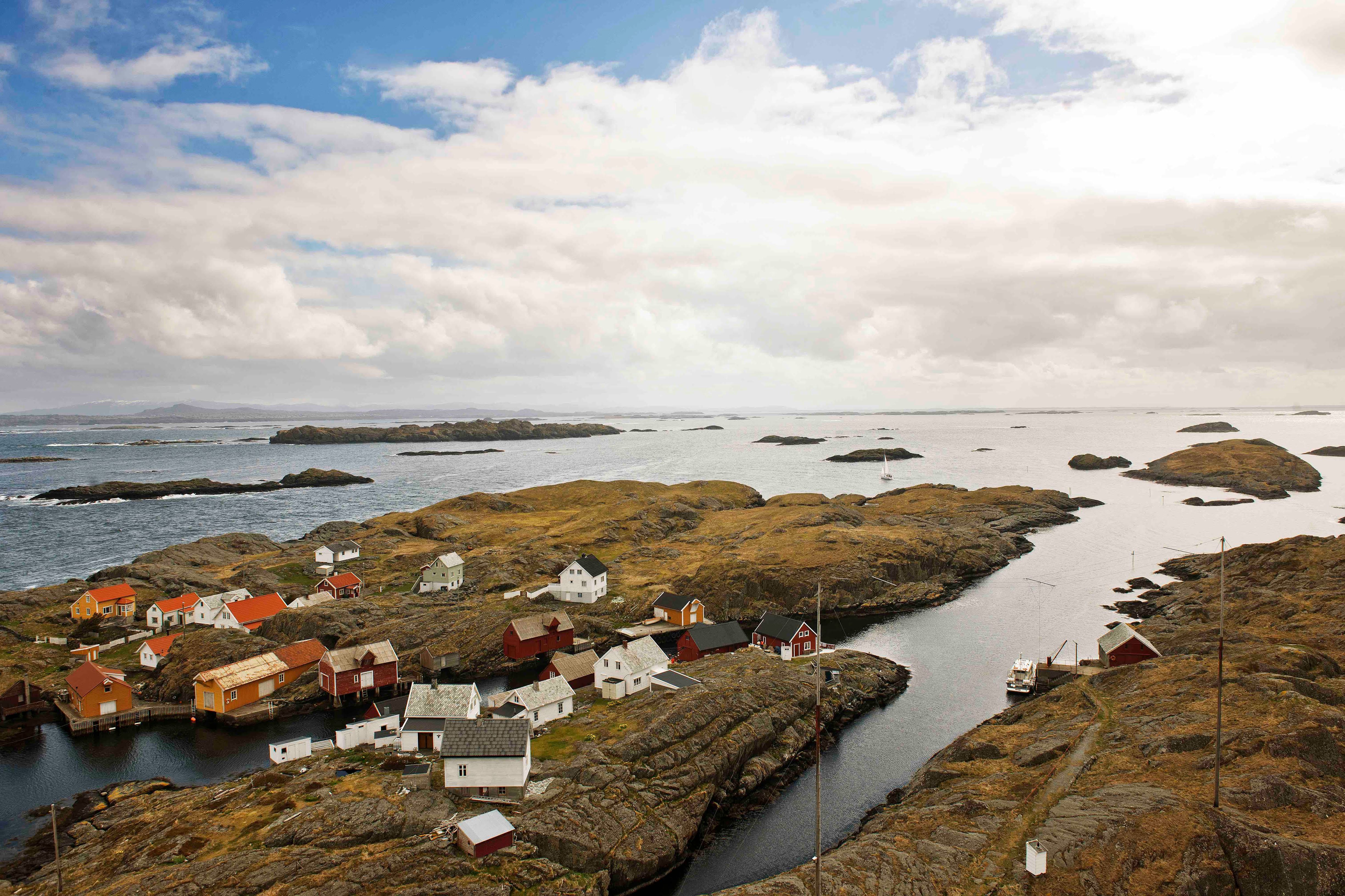 Utsikt over Solund