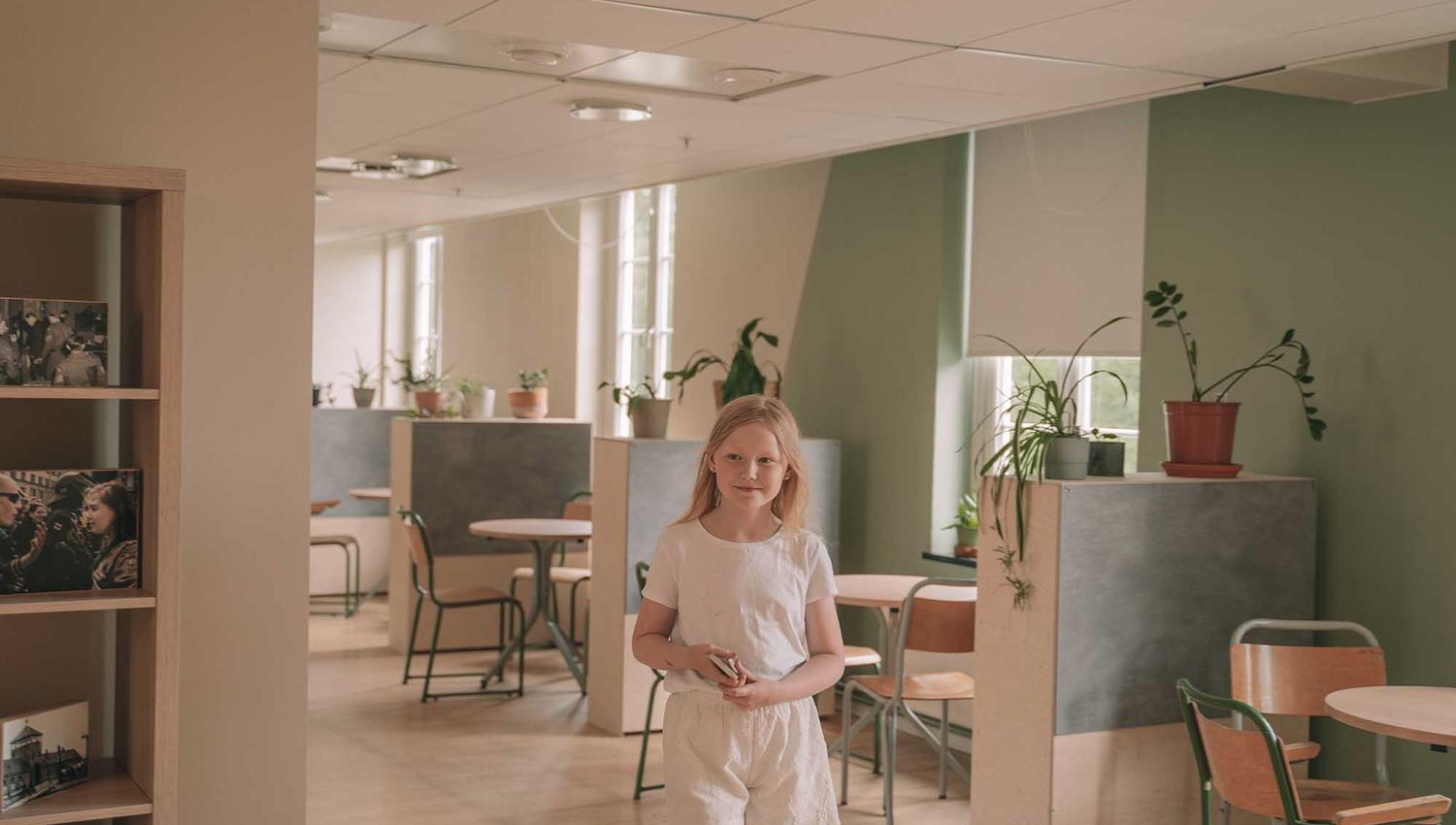 I kommandantboligen på Falstadsenteret - 1. etage