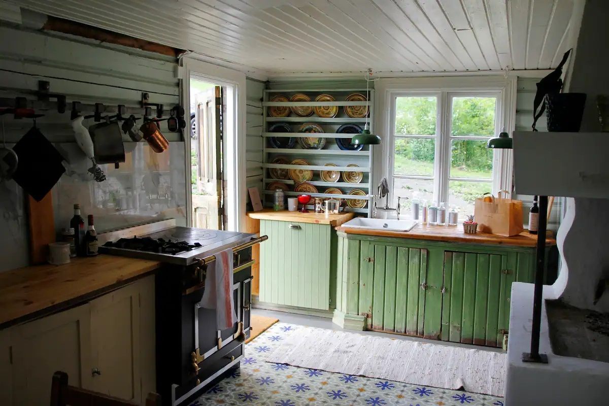 Kjøkkenet til Villa Leonore