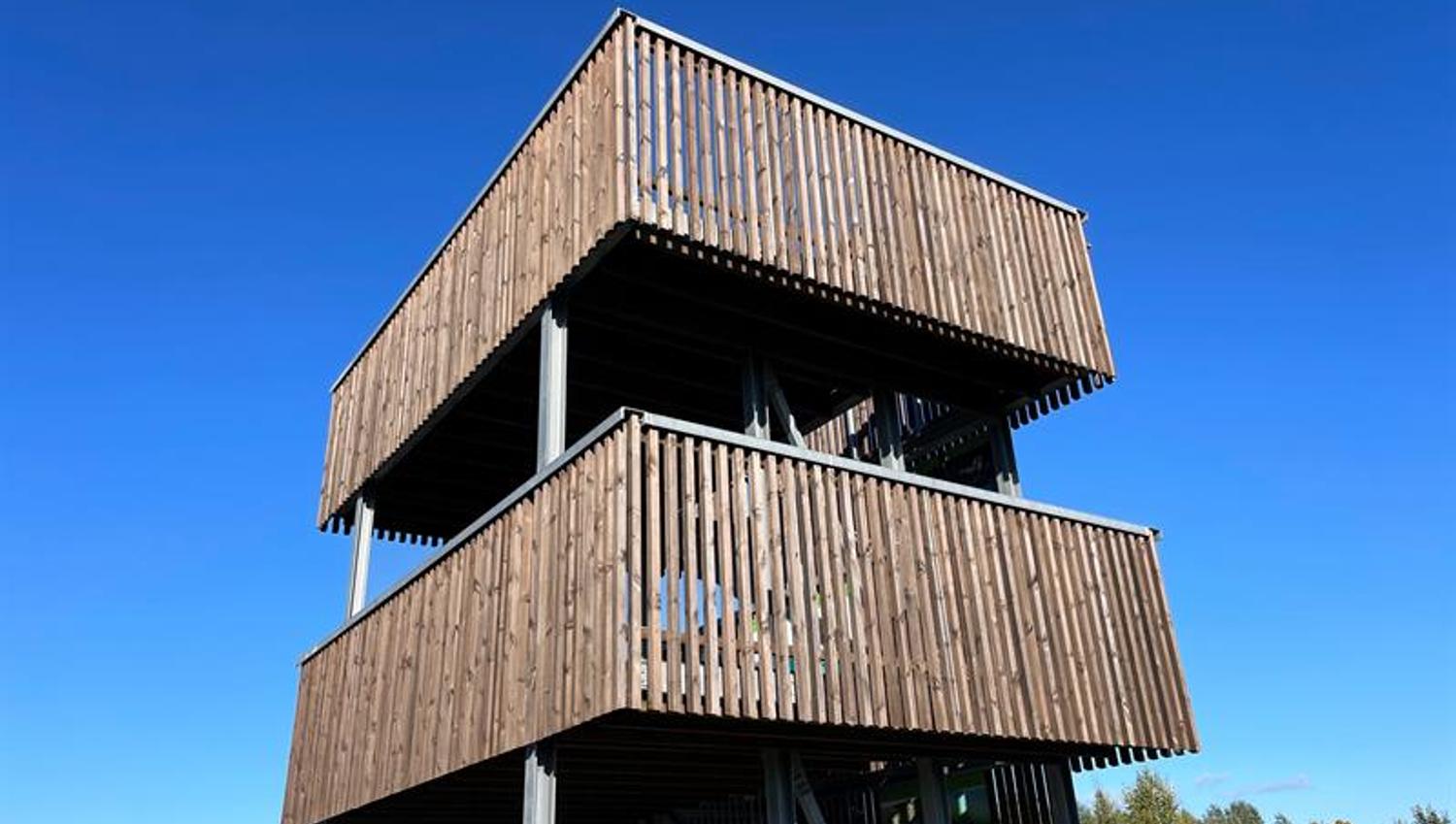 View tower in wood
