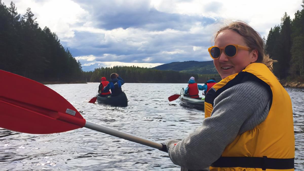 Padletur med Finnskogen Adventures