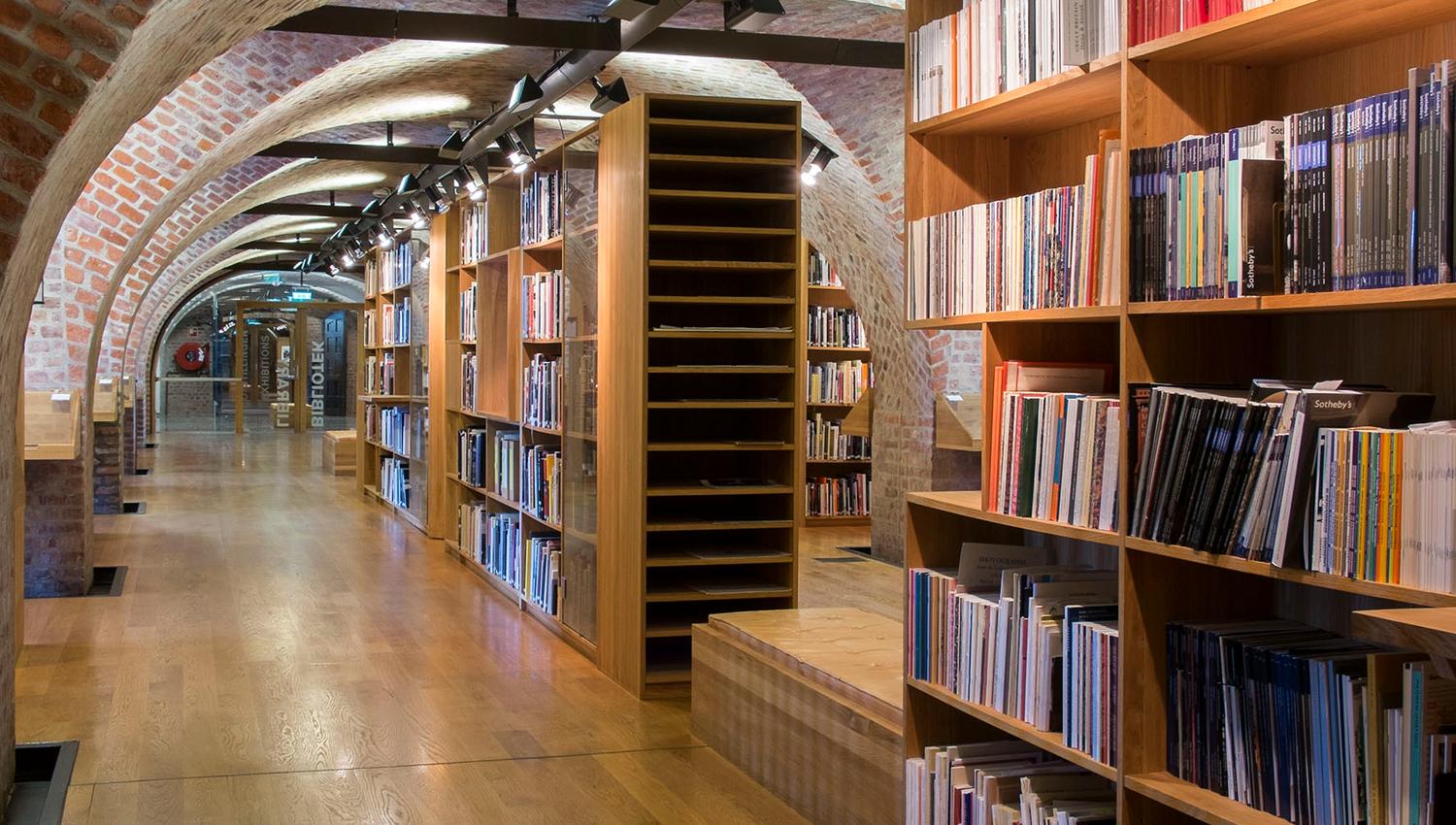 Inside the library
