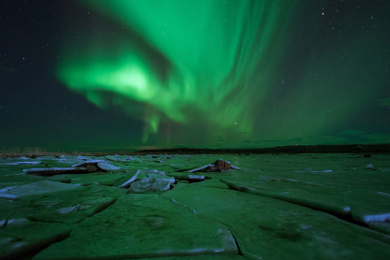 Northern lights near Tromsø