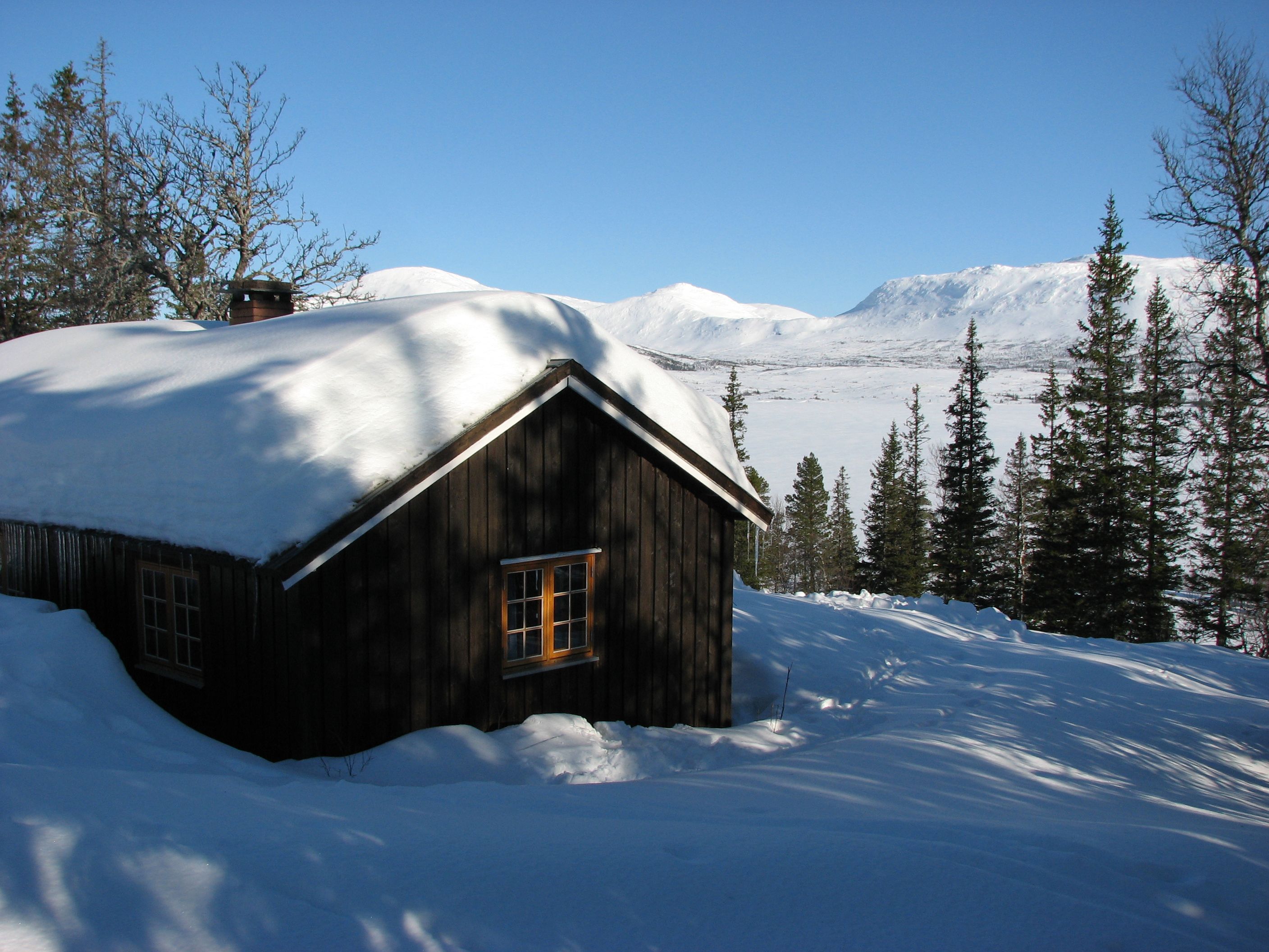 Skjækerhytta vinter