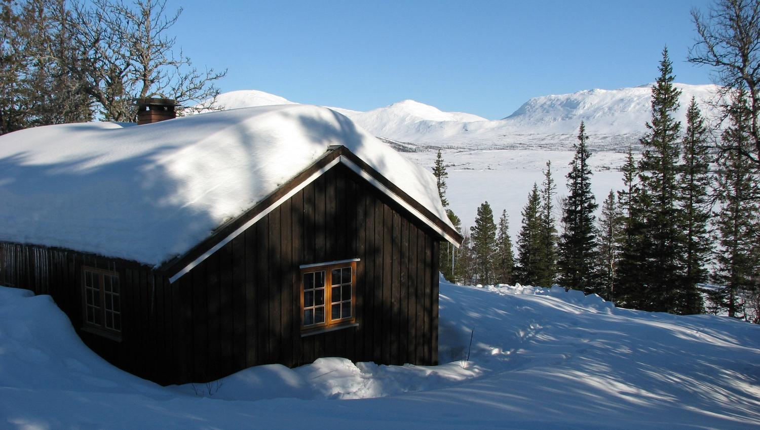 Skjækerhytta vinter