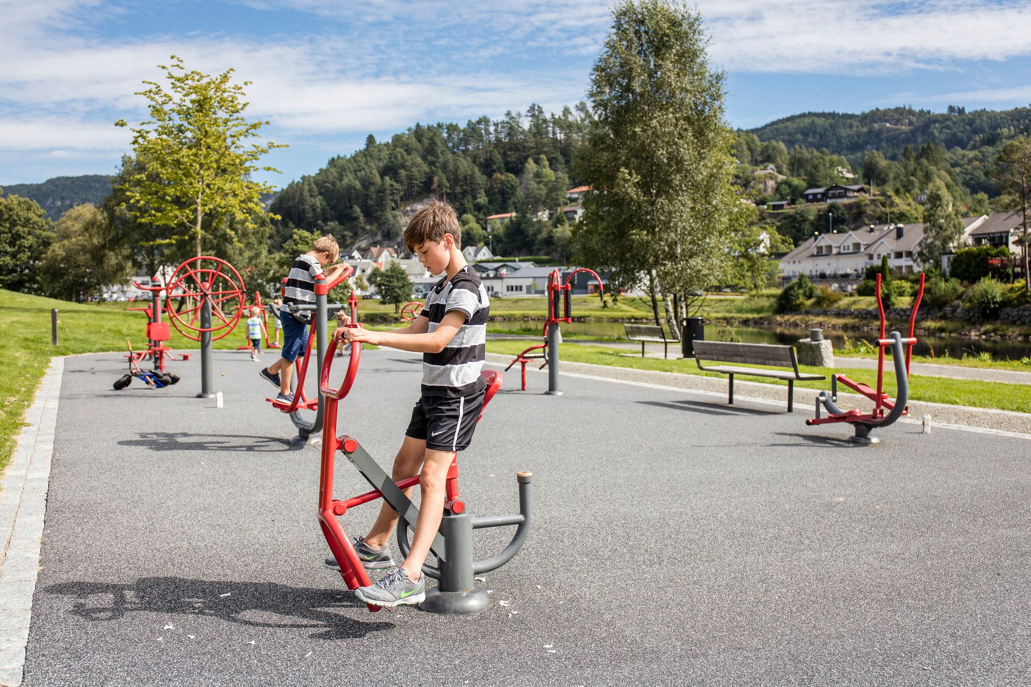 Kvina park playing ground