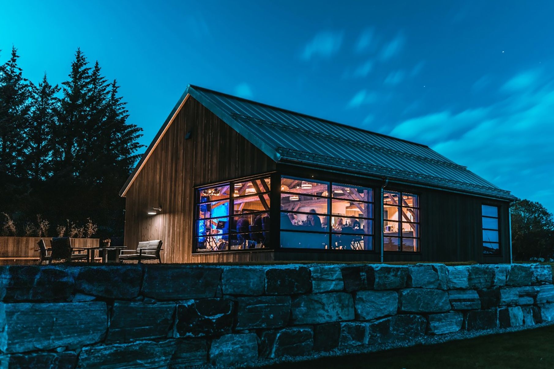 Løa hos Godø Lodge med flotte lokaler