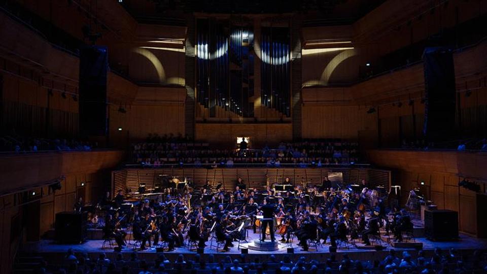 Stavanger Symfoniorkester på scenen