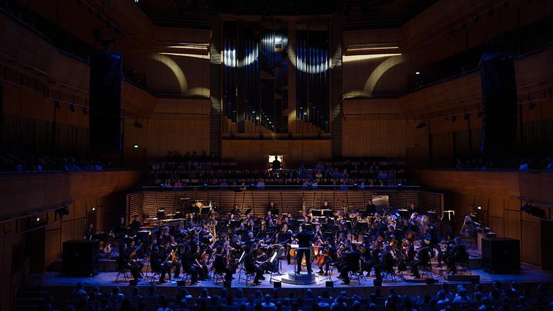 Stavanger Symfoniorkester på scenen