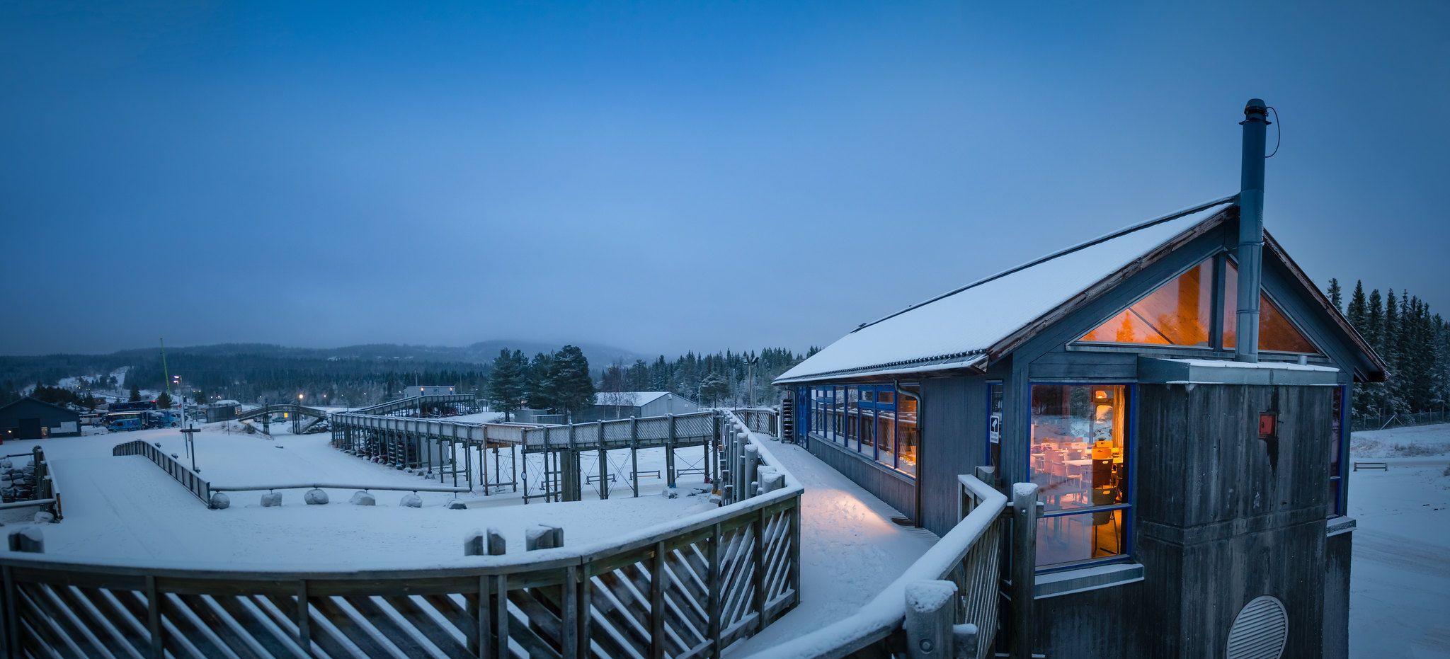 Skistua Cafè at Birkebeineren Ski Stadium