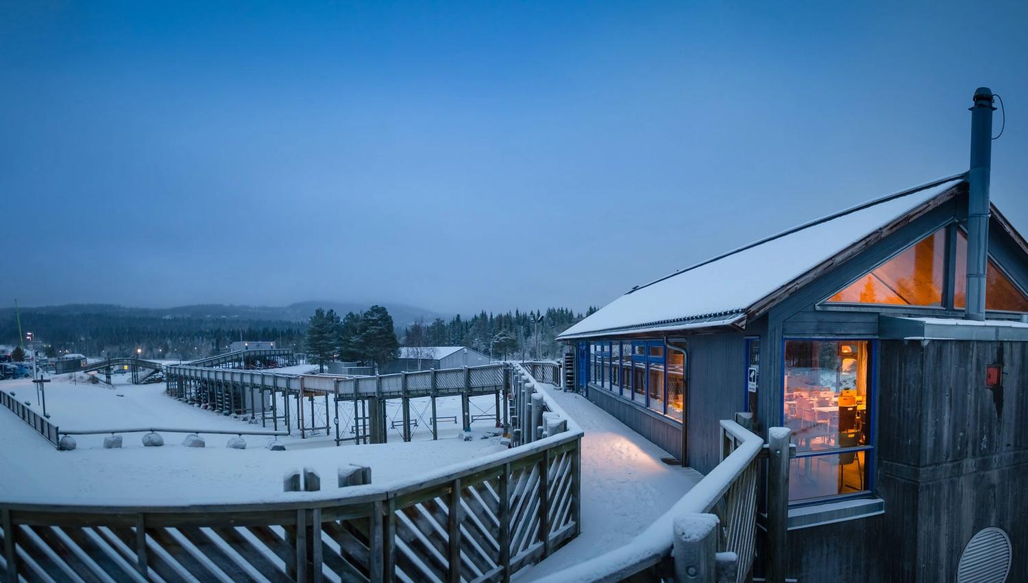 Skistua Cafè at Birkebeineren Ski Stadium