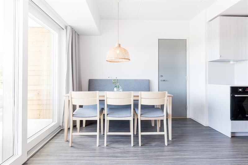 Spisegruppe på hotell leiligheten