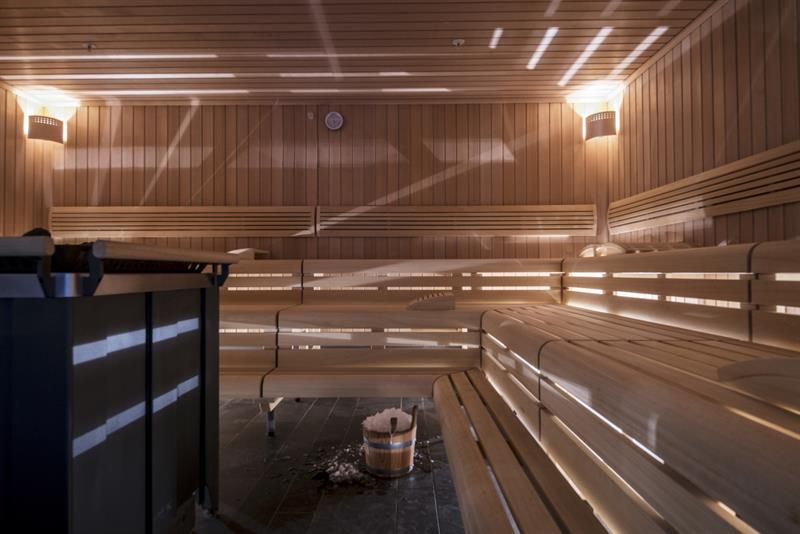 Stor sauna på The Thief Spa