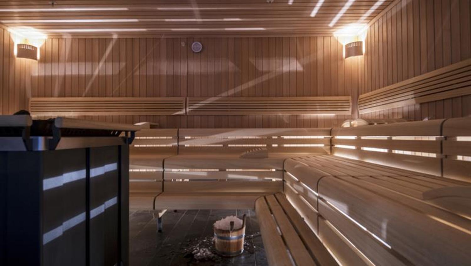 Stor sauna på The Thief Spa