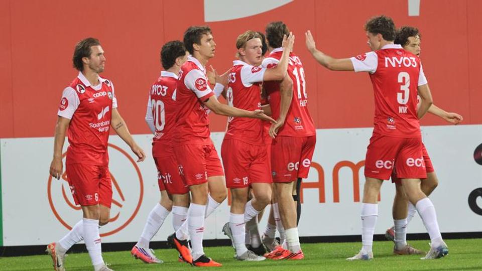 Bryne FK fotballplayers