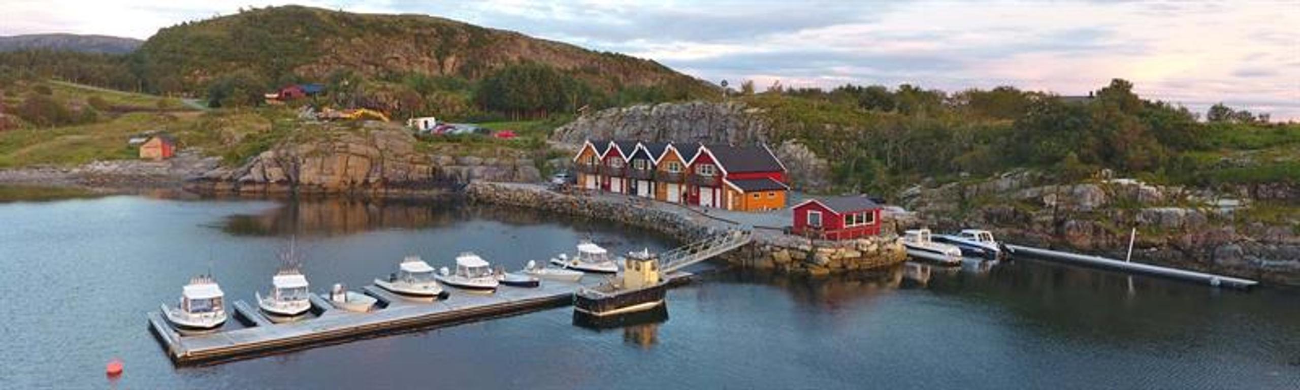 stokksund seapark, havn, hus