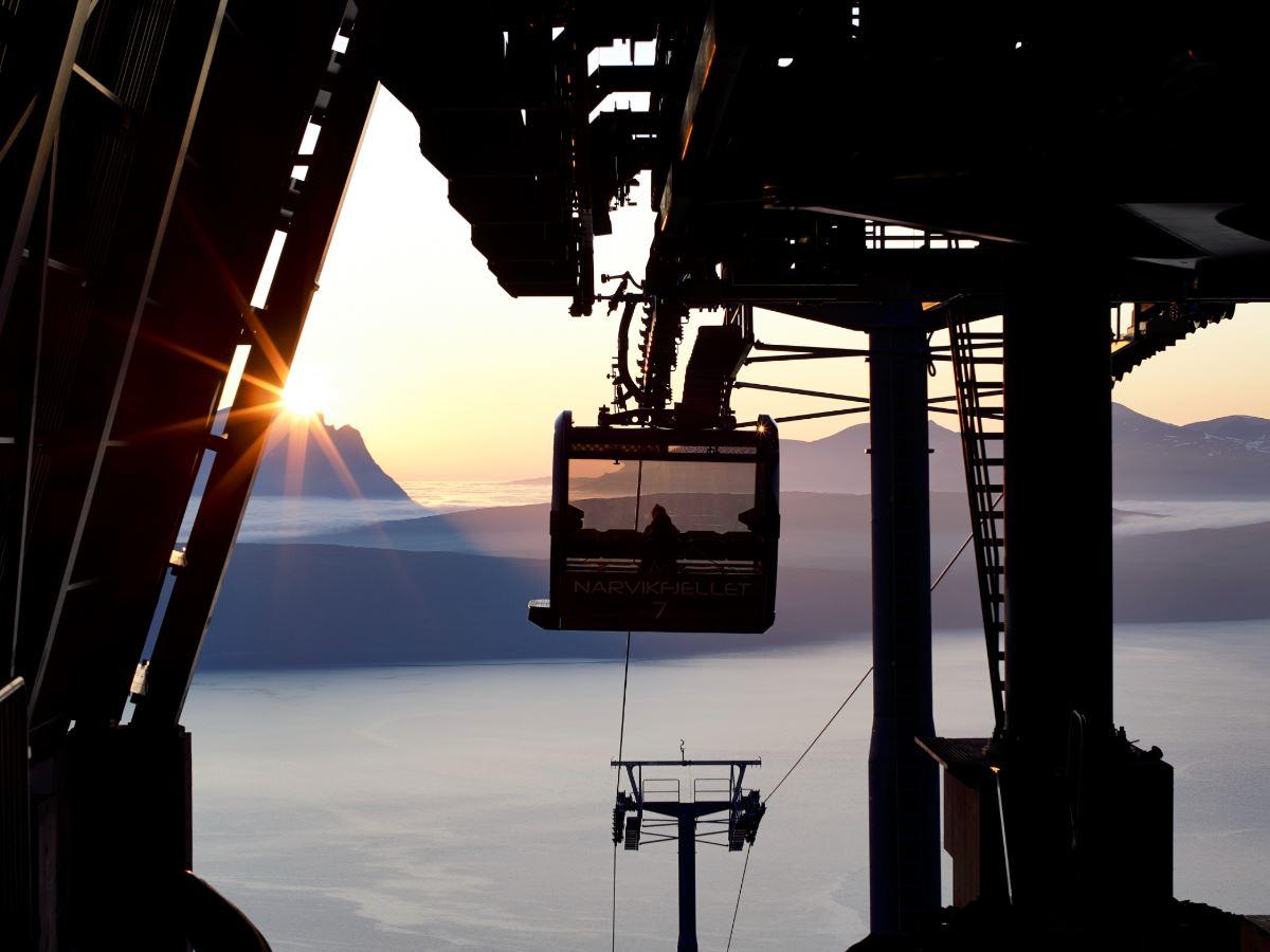 Narvikfjellet Cable Car