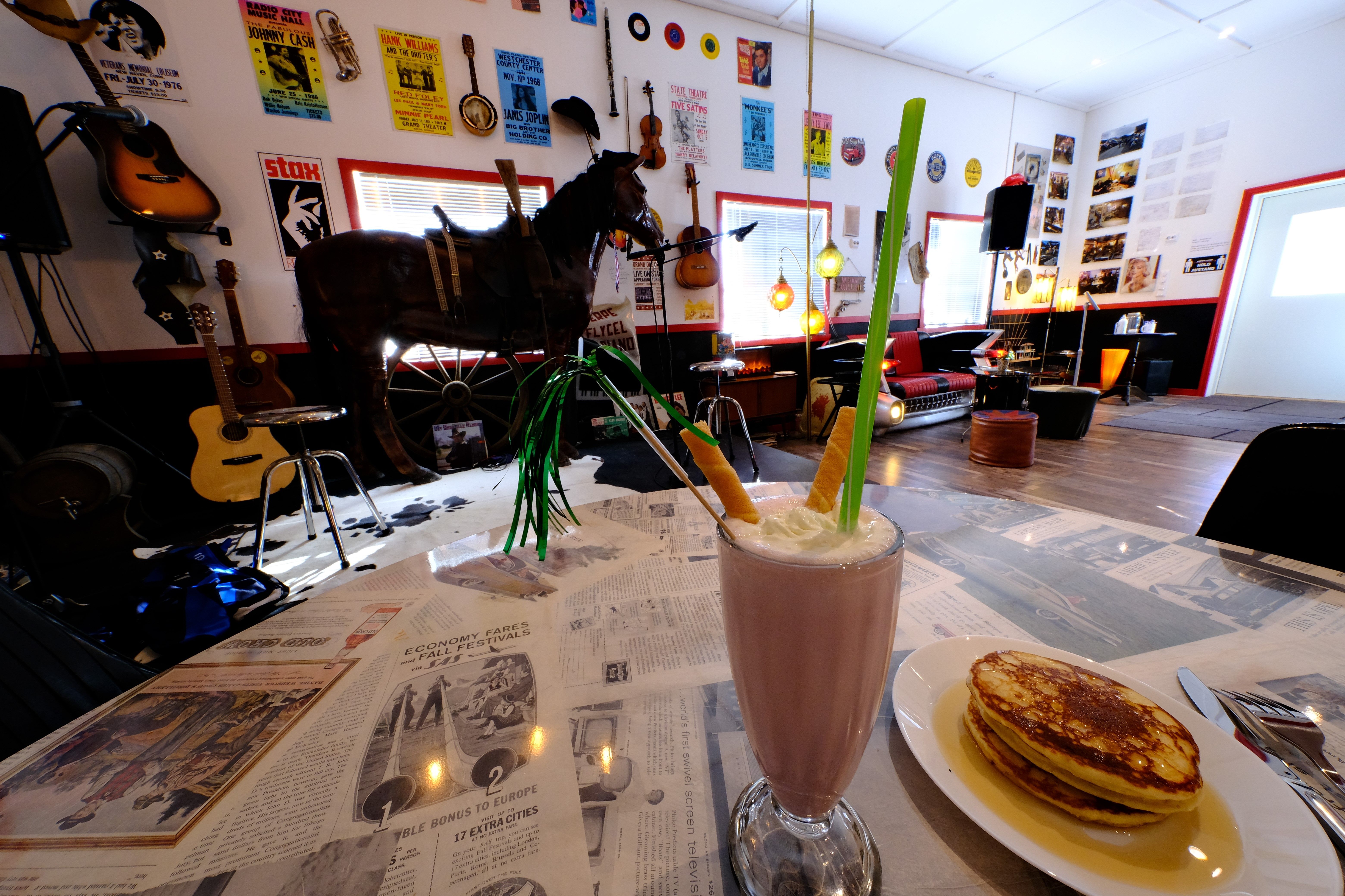 Konsertlokale og cafè