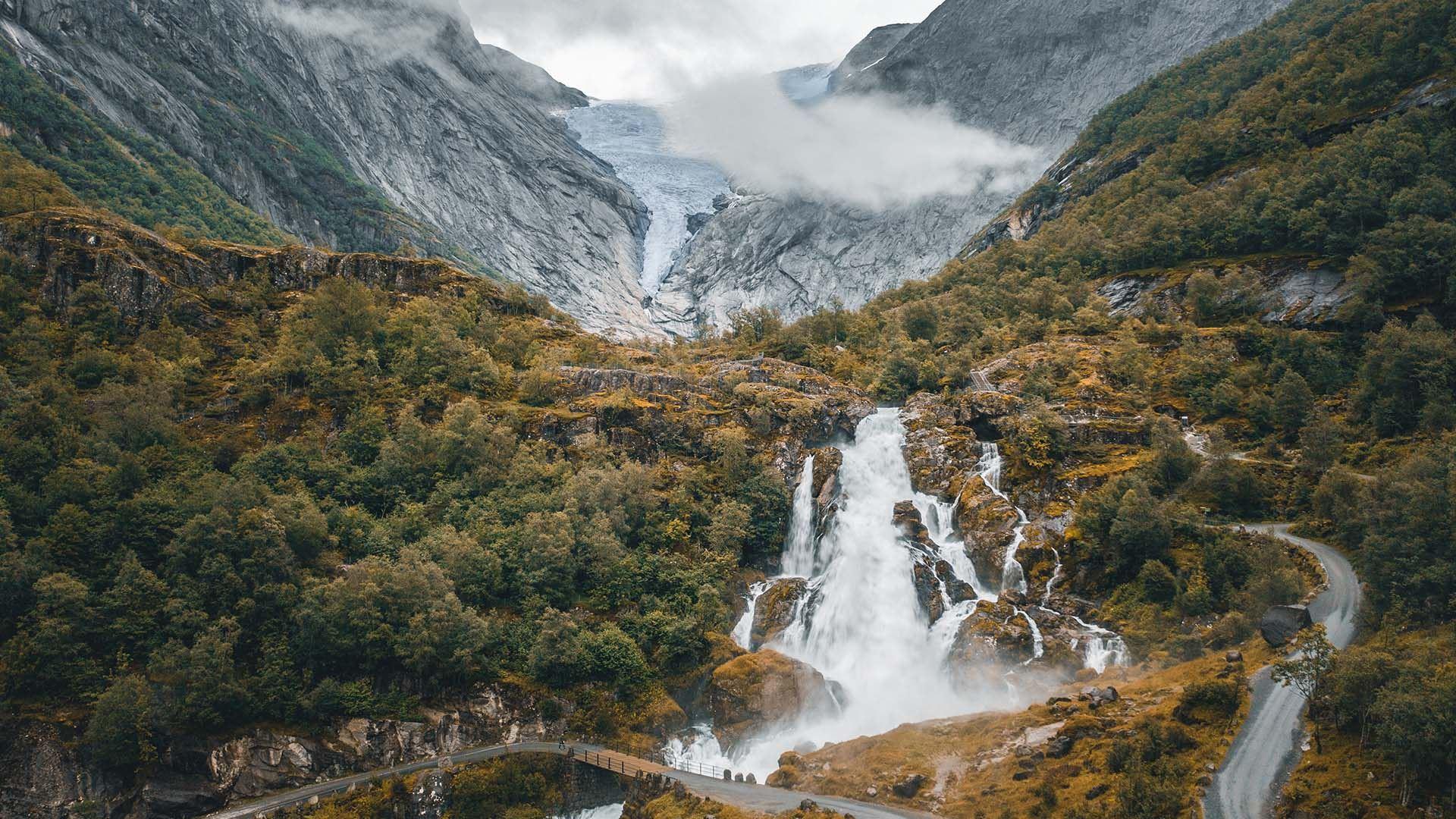 Fottur til Briksdalsbreen
