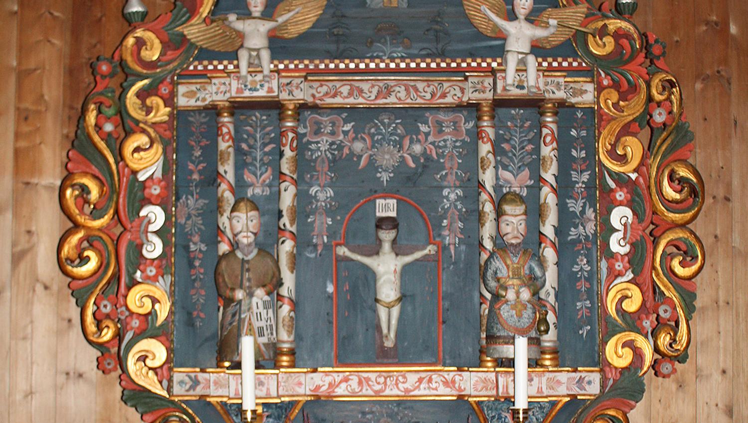 Altertavle Høre Stavkirke