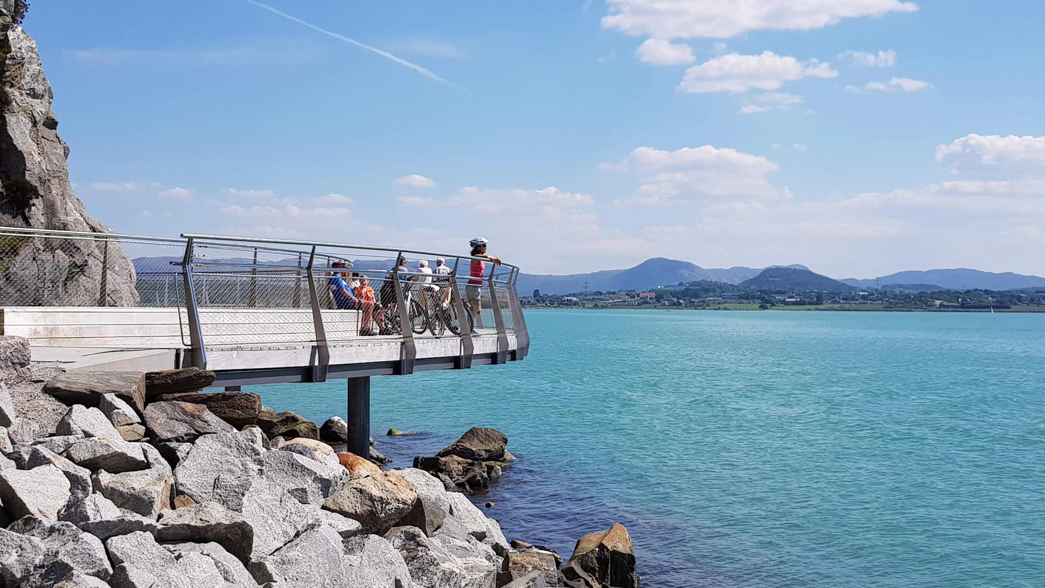 Wanderweg am Hafrsfjord