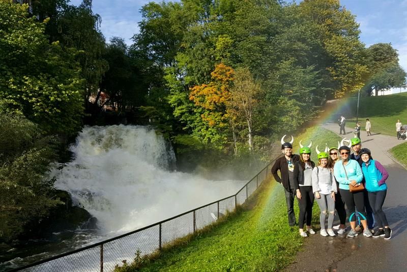 Ved Akerselva.