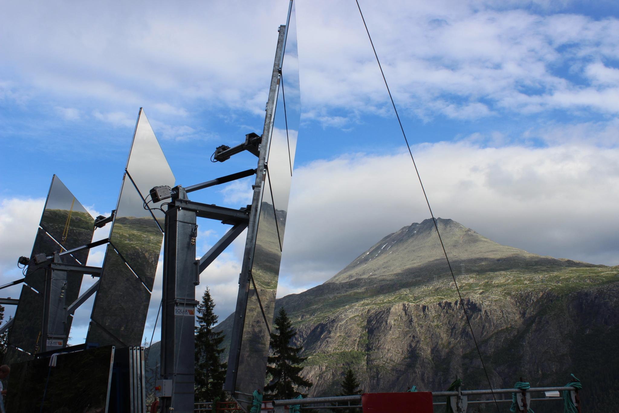 Solspeilet på Rjukan