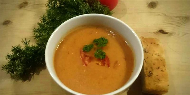 Garveriet Kafe og Gjenbruk i Snåsa på Innherred - nydelig suppe