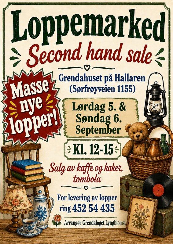 Flea market / Second hand sale!